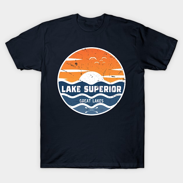 Lake Superior T-Shirt by dk08